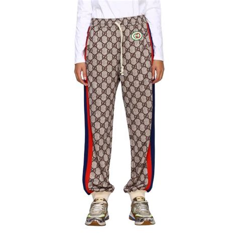 gucci low crutch pants|gucci trousers for women.